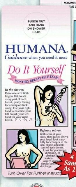 4 Color Breast Self-exam Chart (Express Service)