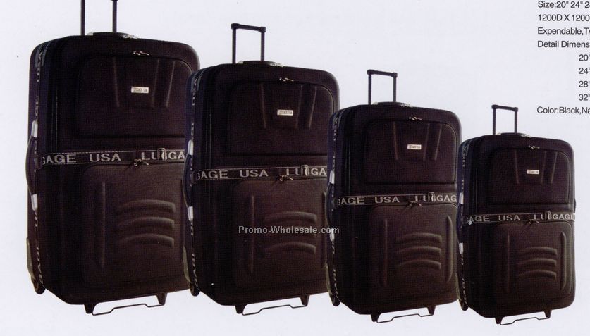 4 Piece Eva Honey Comb Luggage (20"/24"/28"/32")
