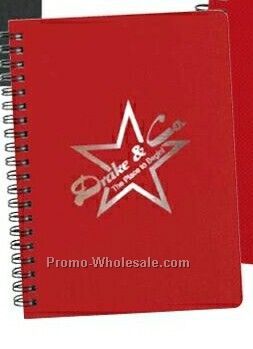 5"x7" Textured Hard Cover Notebook