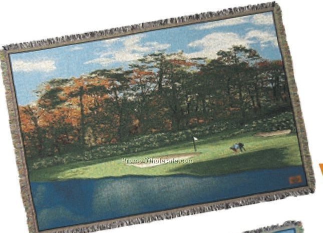52"x68" Custom Golf Tapestry Blanket