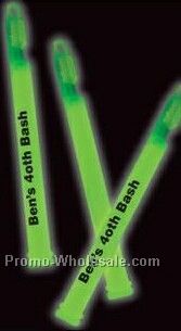 6" Green Slim Lites Glow Stick