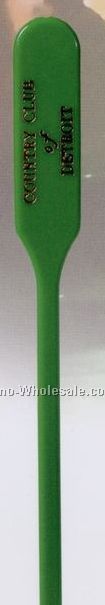 6" Spir-it Paddle Stirrer W/ Pointed Bottom (Colored)
