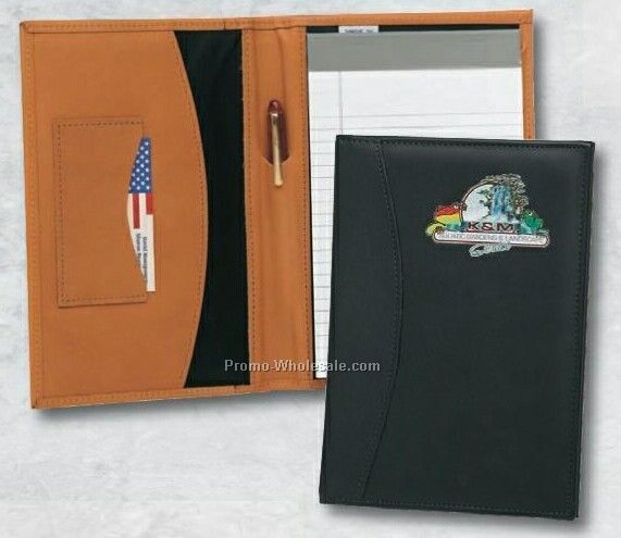 6"x8-3/4" Deluxe 2-tone Jr. Portfolio