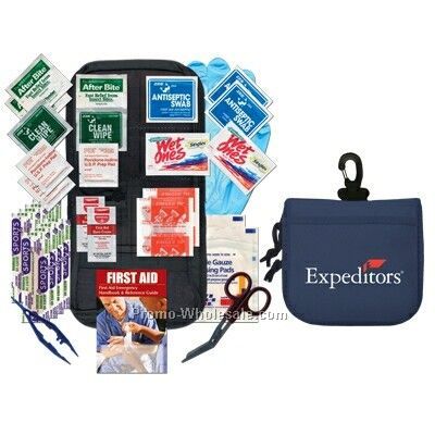 600 Denier Nylon First Aid Kit 6"x5-1/2"
