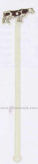 7" Stock Cow Stirrer (Blank)