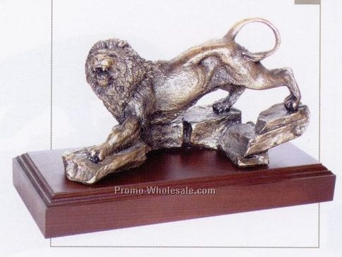 7-1/2" The Lion's Share Sculpture