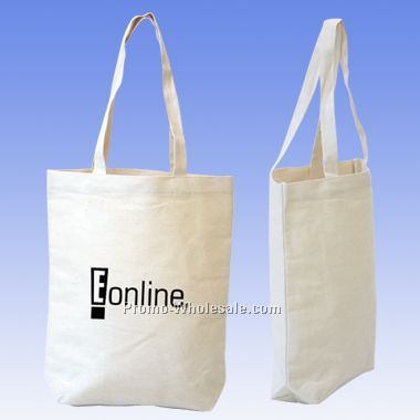 7 Oz Cotton Canvas Box Tote Bag