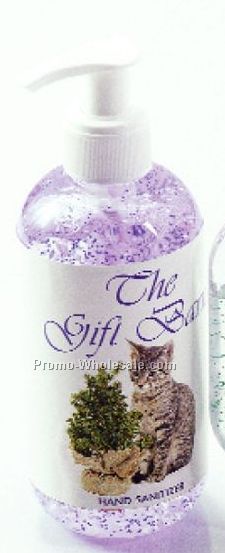 8 Oz. Moisture Bead Gel Hand Sanitizer W/ Pump Bottle