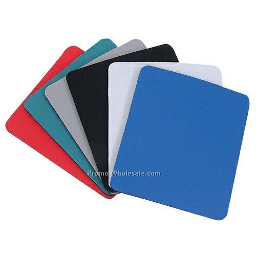 9-1/4"x7-3/4"x1/4" Soft Surface Mouse Pad W/ Rubber Base