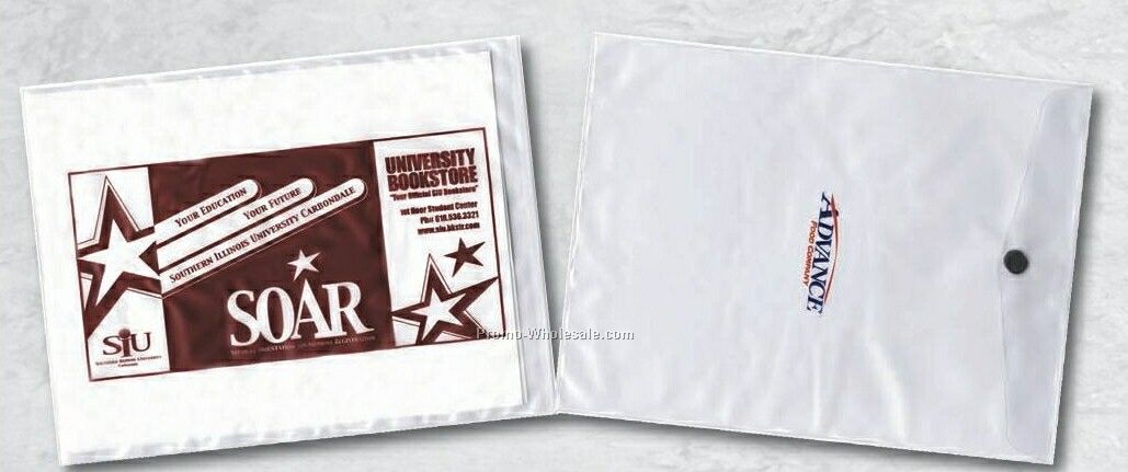 9"x12" Catalog Size Clear Envelope