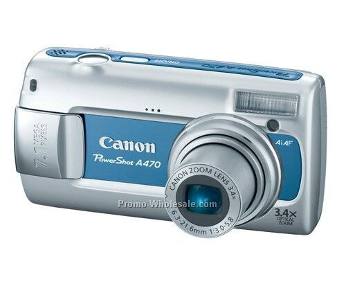 A470 Canon Digital Camera (Blue)