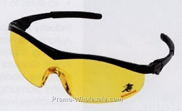 Abel Safety Glasses With Curved Frameless Lens Design