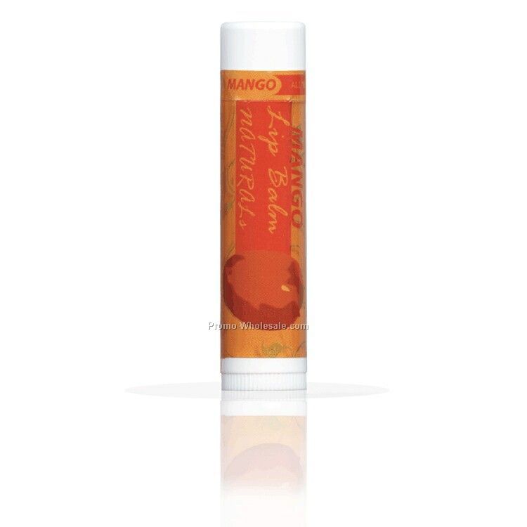 All Natural Mango Lip Balm With Custom Leash And Label