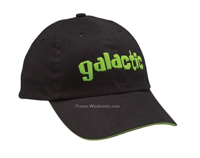 All-around Cap Unstructured With Sandwich Visor (Embroidery)