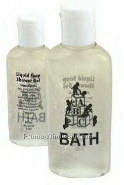 Antibacterial Hand & Body Wash - 1 Oz. Oval Bottle