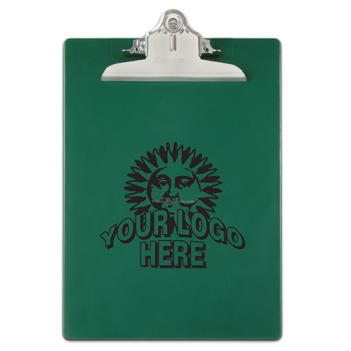 Antimicrobial Recycled Plastic Clipboard - Green
