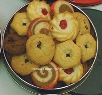 Assorted Or All Chocolate Chip Cookies In Tin