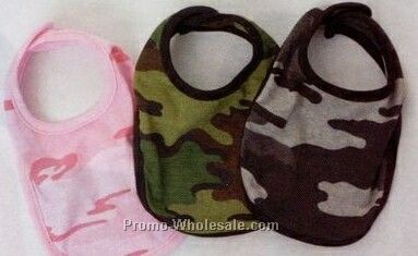 Baby Bib (One Size Fits Most) Camouflage