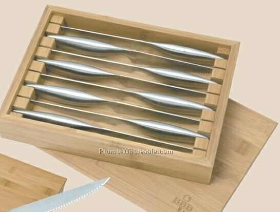 Bamboo Steak Set
