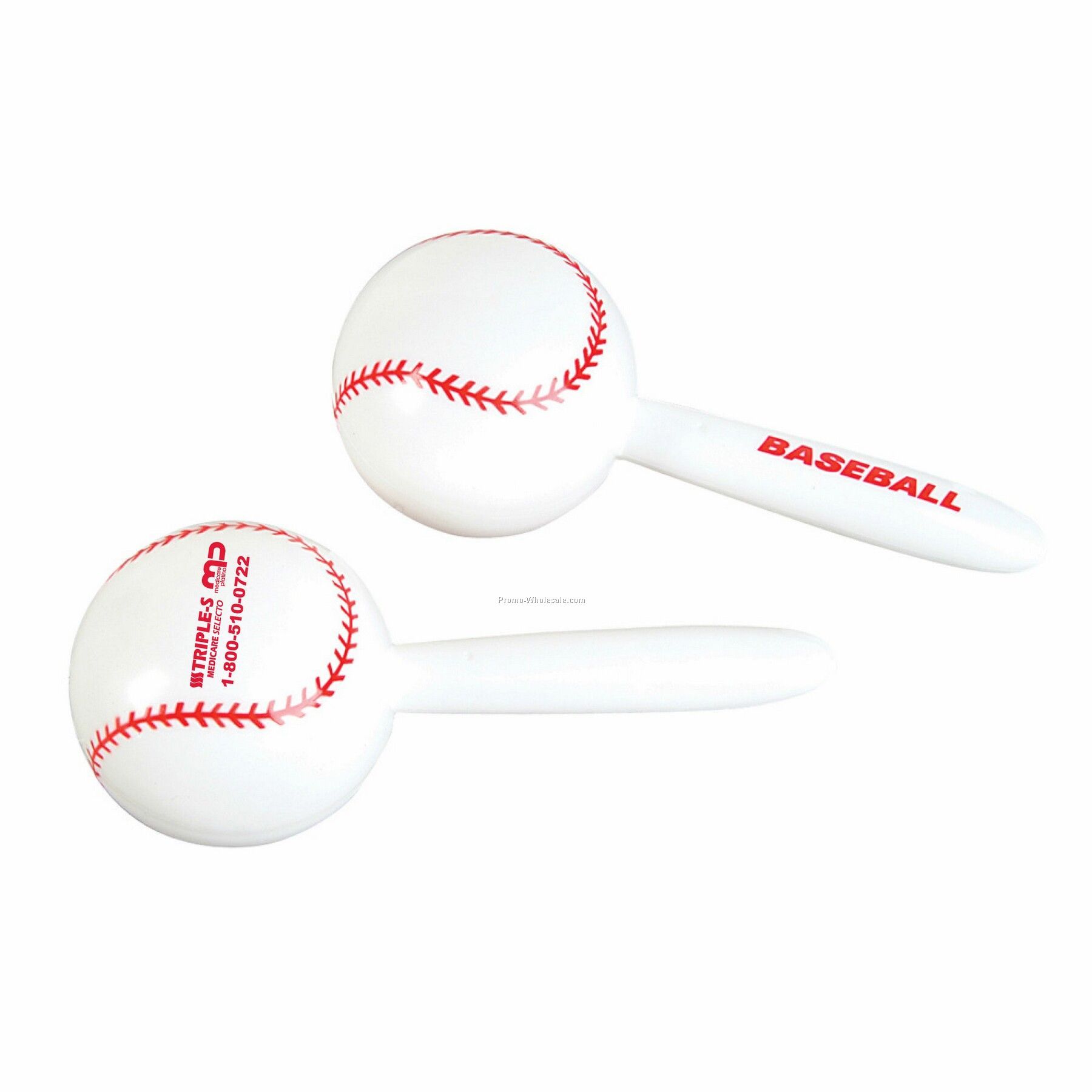 Baseball Maracas