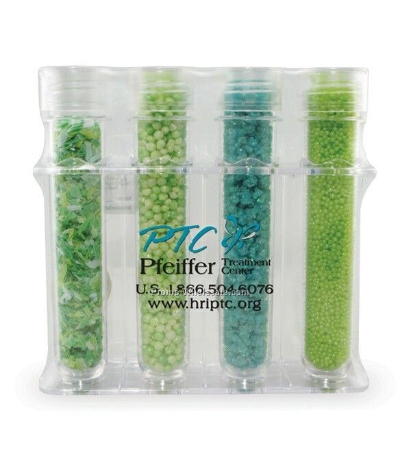 Bath Test Tube - Green/Peppermint Scent