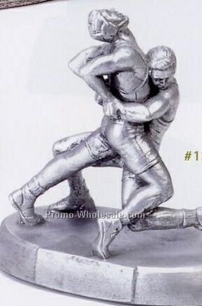 Bear Hug Wrestling Sculpture