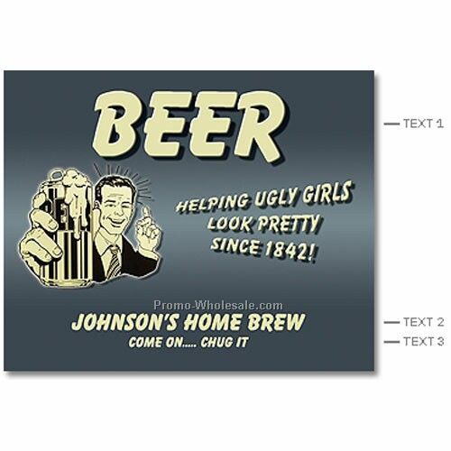 Beer Label - 3-1/2"x4" Labels (Helping Girls)