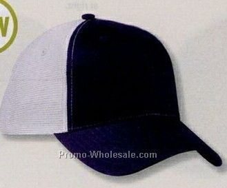 Big Accessories Old School Baseball Cap With Technical Mesh