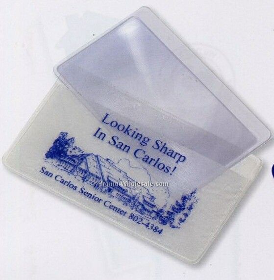 Business Card Size Magnilens Magnifier (Standard Shipping)
