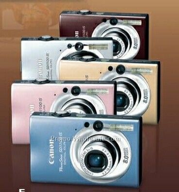 Canon 8.0 Megapixel Powershot Digital Camera With 18 Shooting Modes