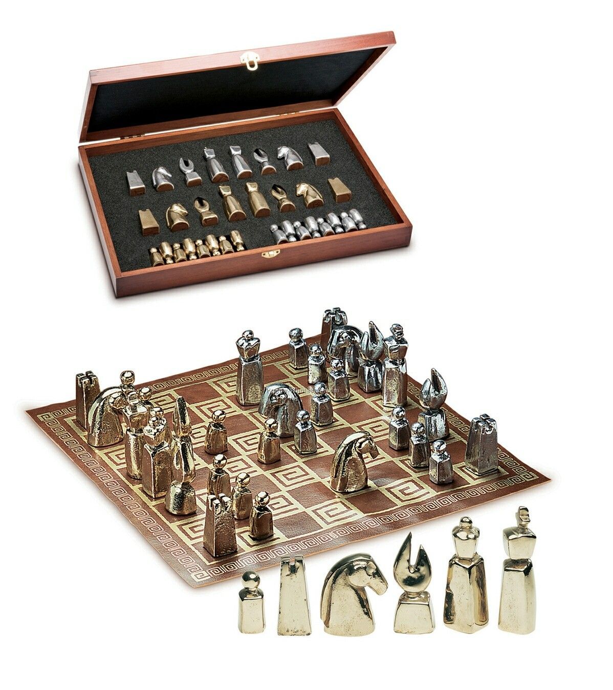 Chess In Wooden Box