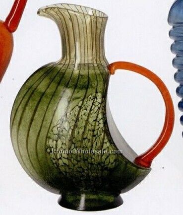 Corfu Green Pitcher (10-5/8")