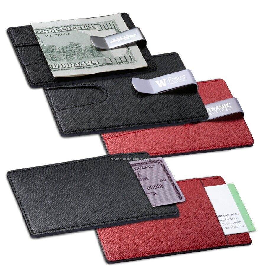 Credit Card Holder W/Money Clip