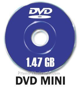 DVD Mini With 4 Color Color Process (1.47 Gigabyte)