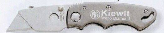 Dakota "razor" Sharp Utility Knife (Gray Handle)