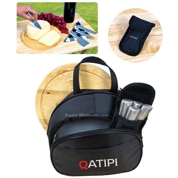 Deluxe Cheese Picnic Set (Imprinted)