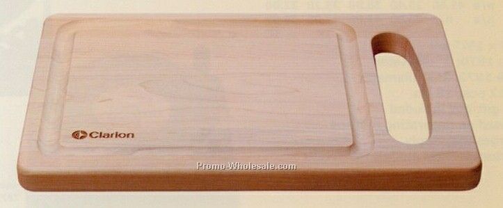 Deluxe Wood Cutting Board (12"x8"x3/4")
