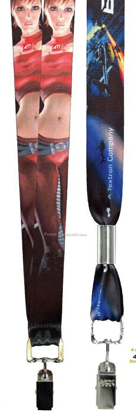 Digitally Sublimated Flat Polyester Lanyard (2 Side)