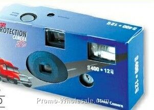 Disposable Camera W/ 12 Exposures - Asset Protection Camera
