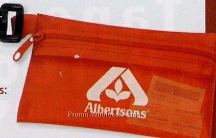 Doctor's Kit #2 W/ Translucent Vinyl Zipper Pouch 4 7/8"x2 3/4"