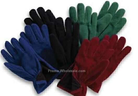 Eco Fleece Zip Glove - One Size (Hunter Green)