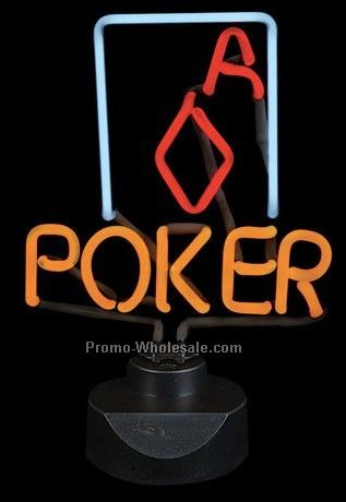 Electric Neon Lamp (Poker)