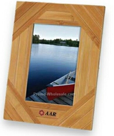 Essentials Unite Bamboo Photo Frame 6-3/4"x8-3/4"x1/2"