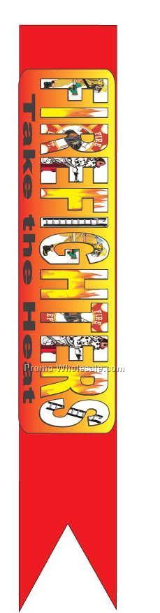 Fireman Slogan Bookmark