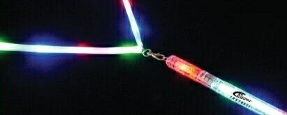 Flashing Rainbow Lanyard