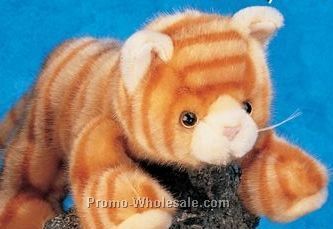 Floppy Family Tabby Cat Stuffed Animal (10")