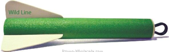 Flying Torpedo Foam Rocket (Green)