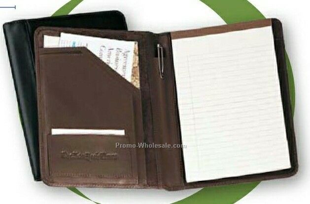 Genuine Leather Junior Writing Pad Holder (8-1/2"x6-1/4"x3/4")