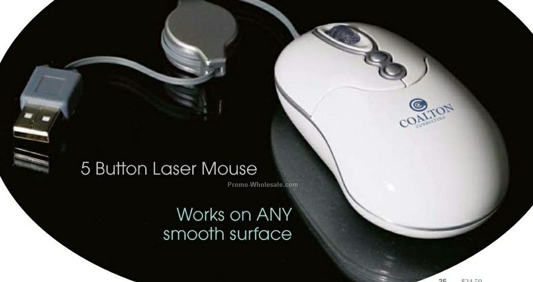 Giftcor 5 Key Mouse 2-1/4"x3-3/4"x1-1/4"