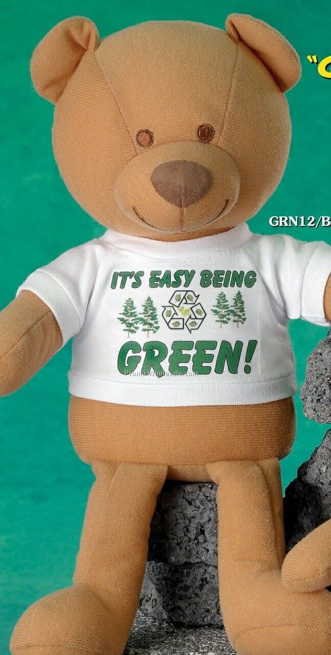 Go Green Brown Bear (12")